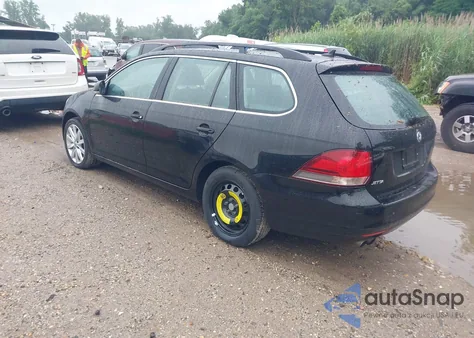 2014 Volkswagen Jetta Sportwagen 2.0L Tdi z USA, uszkodzony, nr VIN 3VWPL7AJ4EM604111